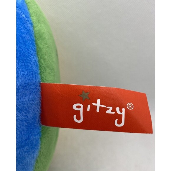 Gitzy Infant Soft Plush Round Ball Baby's First Toy Rattle Colorful 6” - Picture 6 of 14